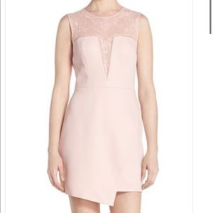 BCBG Maxazaria Kinsley Dress in Whisper Pink